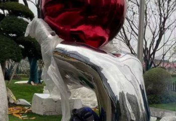 酒店佛手雕塑廠家 戶外小品 現(xiàn)代不銹鋼佛手雕塑廠