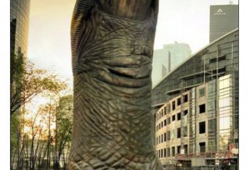 仿古大拇指雕塑廠家 戶外小品 房地產不銹鋼大拇指雕塑廠