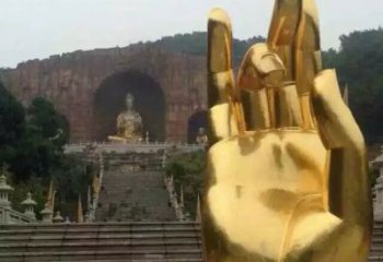 公園手掌雕塑廠家 戶外擺件 創(chuàng)意不銹鋼手掌雕塑廠