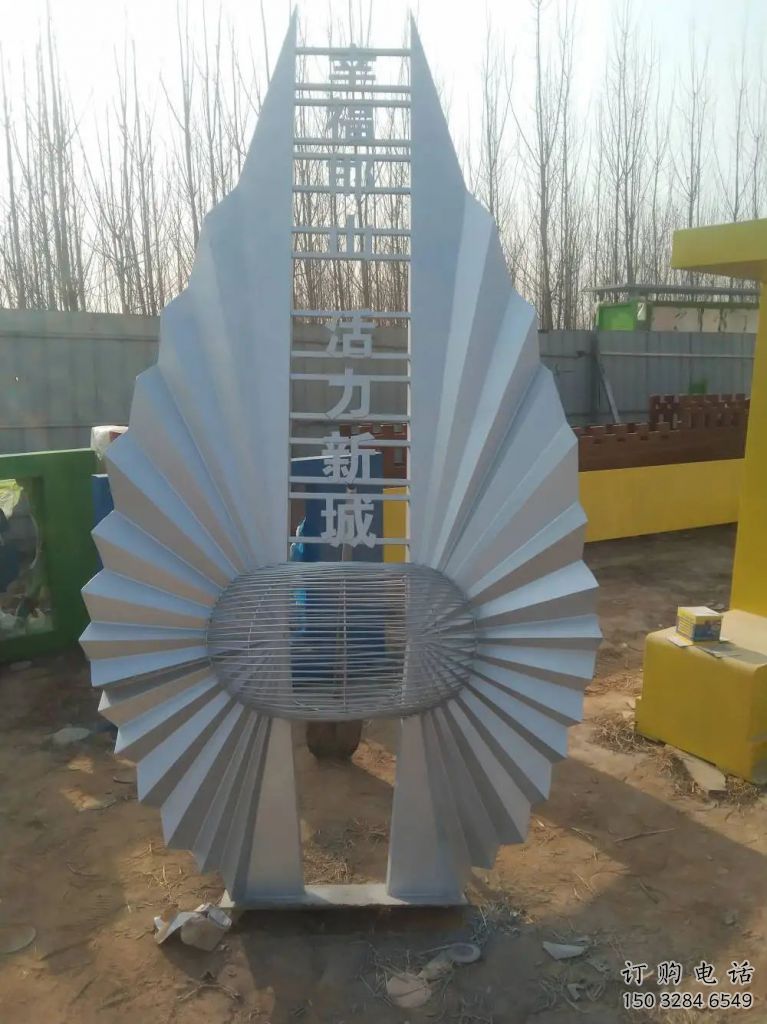 創(chuàng)意路標(biāo)雕塑廠家 現(xiàn)代小品 公園不銹鋼路標(biāo)雕塑廠