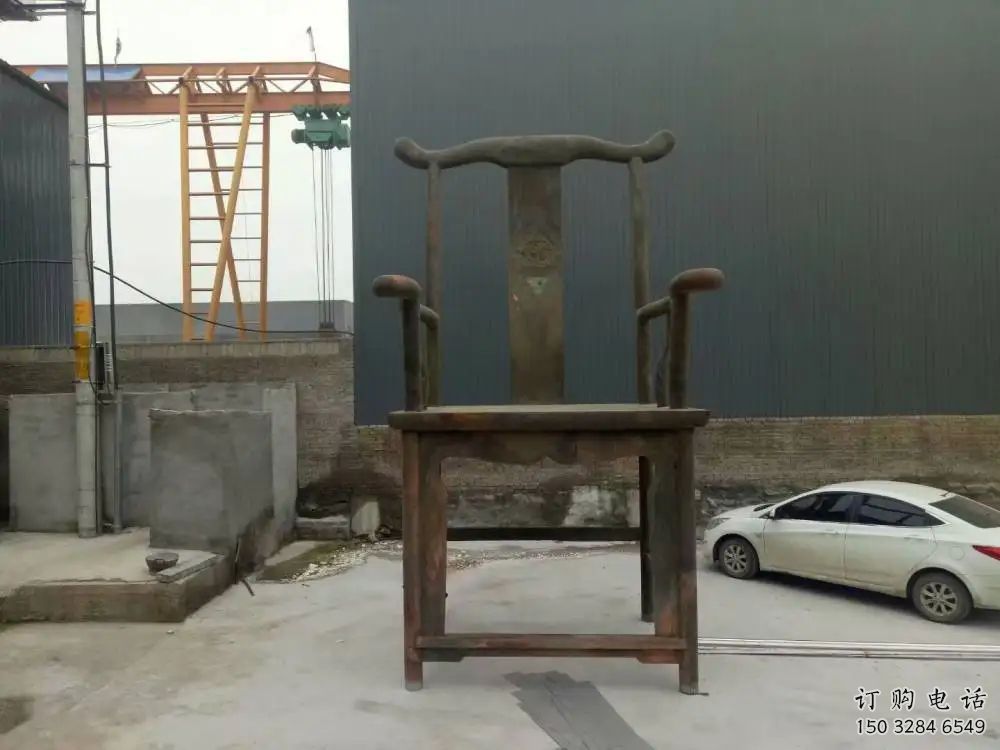 房地產椅子雕塑廠家 歐式擺件 鍛造不銹鋼椅子雕塑廠