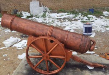 大型炮雕塑廠家 廣場小品 抽象不銹鋼炮雕塑廠