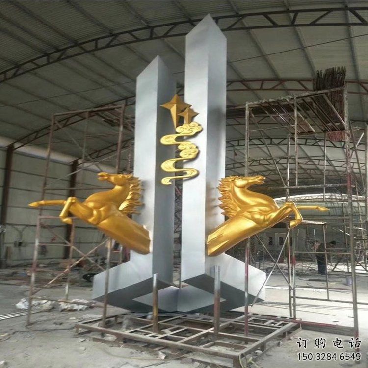 中式市政雕塑廠家 啞光小品 創(chuàng)意不銹鋼市政雕塑廠