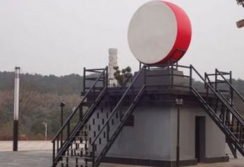彩繪大鼓雕塑廠家 歐式擺件 街頭不銹鋼大鼓雕塑廠