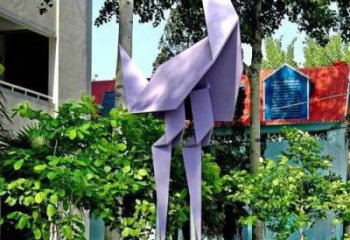 中式千紙鶴雕塑廠家 現(xiàn)代小品 游樂場不銹鋼千紙鶴雕塑廠