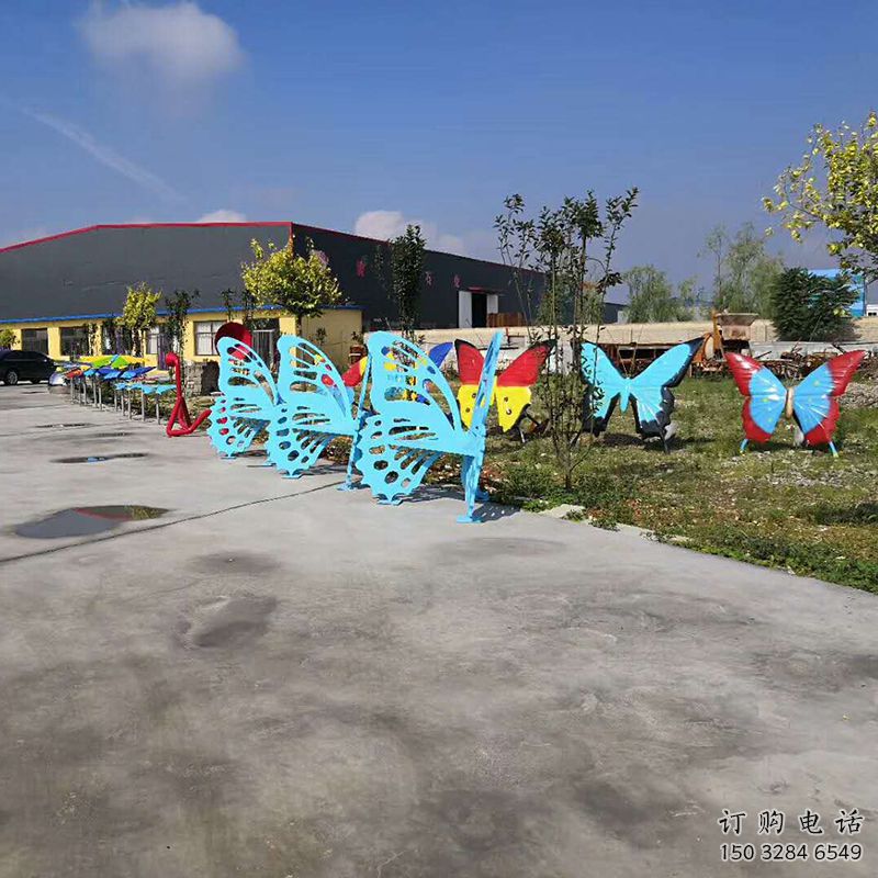 歐式凳子雕塑廠家 抽象鏤空擺件 烤漆不銹鋼凳子雕塑廠