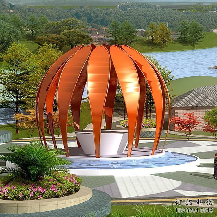 彩繪籠子雕塑廠家 公園抽象擺件 街頭不銹鋼籠子雕塑廠