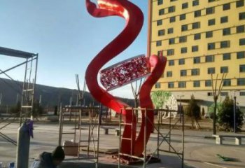 異形鑼鼓雕塑廠家 現(xiàn)代廣場(chǎng)小品 鏤空不銹鋼鑼鼓雕塑制作