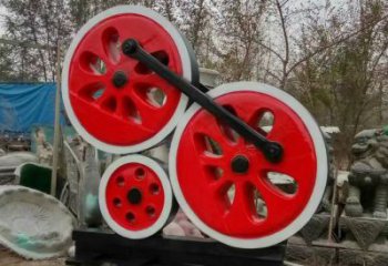 街道齒輪雕塑廠家 現(xiàn)代擺件 烤漆不銹鋼齒輪雕塑加工廠