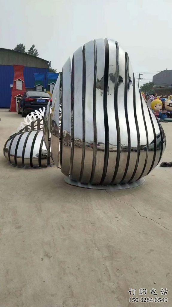 鏤空休閑椅雕塑廠家 園林小品 住宅小區不銹鋼休閑椅雕塑廠