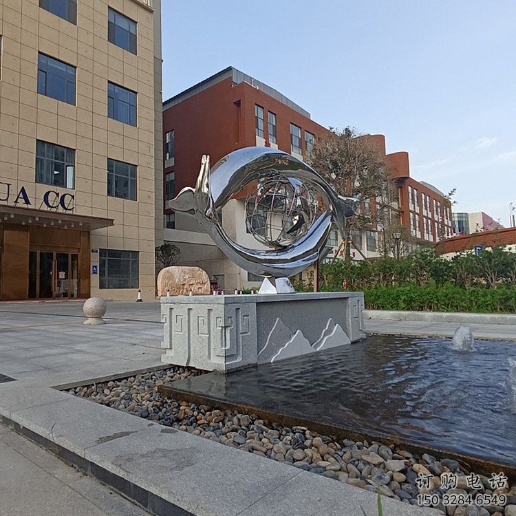 房地產眼睛雕塑廠家 現代擺件 鍛造不銹鋼眼睛雕塑廠