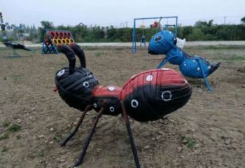 公園輪胎雕塑廠家 希望擺件 現代輪胎雕塑廠