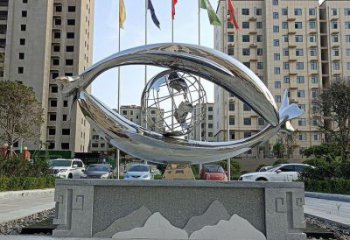 戶外放眼世界雕塑廠家 公園廣場大型創意小品 