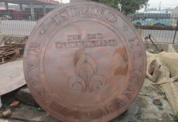 酒店校徽雕塑廠家 抽象小品擺件 大型校徽雕塑廠