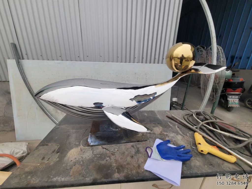 異形頂球雕塑廠家 現(xiàn)代公園小品 鏡面不銹鋼頂球雕塑廠