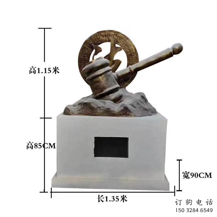 幾何錘子雕塑廠家 創(chuàng)意小品 現(xiàn)代不銹鋼錘子雕塑廠