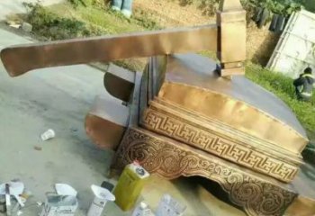 仿古錘子雕塑廠家 公園小品 房地產不銹鋼錘子雕塑廠