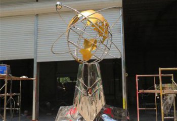 大型鋼筆雕塑廠家 鍛造小品 戶外不銹鋼鋼筆雕塑加工廠