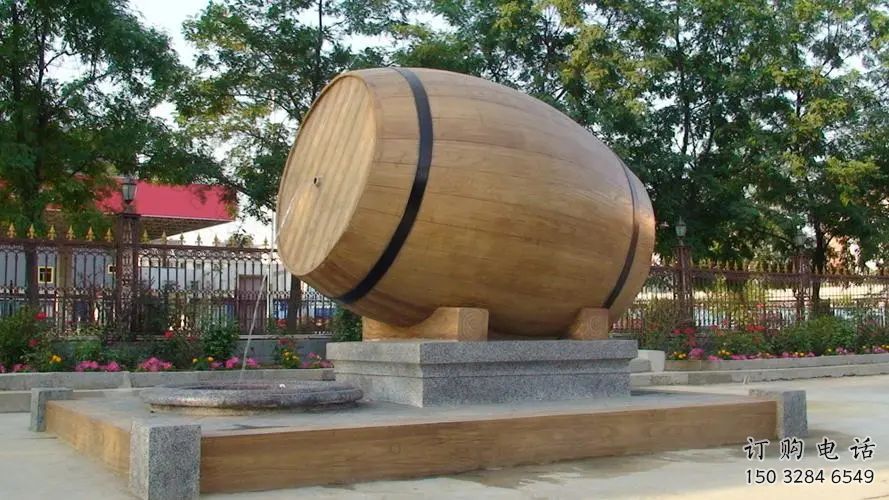 中式酒罐雕塑廠家 廣場仿古小品 游樂場酒罐雕塑廠
