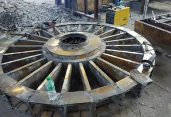 廣場水車雕塑廠家 公園廣場小品 現(xiàn)代不銹鋼水車雕塑廠