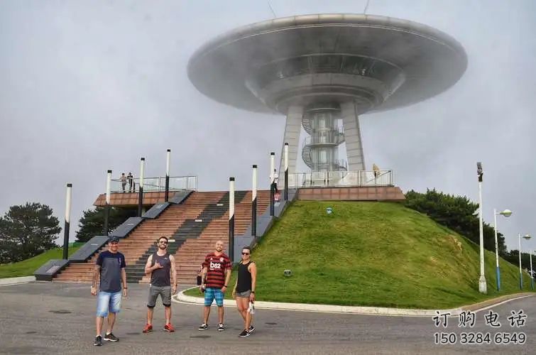 現代飛碟雕塑廠家 大型別墅區擺件 創意不銹鋼飛碟雕塑加工