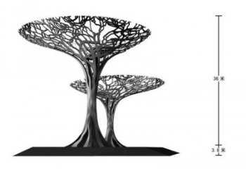 歐式花傘雕塑廠家 抽象擺件 體育場不銹鋼花傘雕塑廠