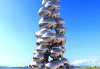 鏡面景觀石雕塑廠家 烤漆大型擺件 創(chuàng)意不銹鋼景觀石雕塑廠