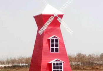 創(chuàng)意大風(fēng)車雕塑廠家 彩繪小品 公園大風(fēng)車雕塑價(jià)格