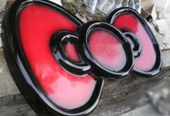 大型蝴蝶結(jié)雕塑廠家 彩繪工藝小品 廣場蝴蝶結(jié)雕塑價(jià)格