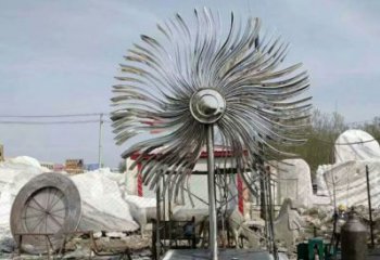 烤漆白樺樹雕塑廠家 創意小品 戶外不銹鋼白樺樹雕塑廠