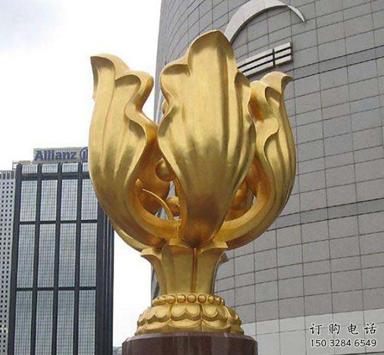 鍍金花瓣雕塑廠家 鑄造擺件 現代不銹鋼花瓣雕塑廠