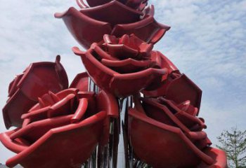 中式花樹雕塑廠家 公園小品 游樂(lè)場(chǎng)不銹鋼花樹雕塑廠