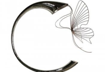 戶(hù)外喇叭花雕塑廠家 鏡面小品 大型不銹鋼喇叭花雕塑廠