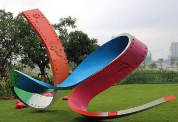 彩繪膠卷雕塑廠家 廣場擺件 街頭不銹鋼膠卷雕塑廠