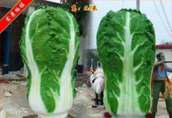 公園大白菜雕塑廠家 戶外擺件 現(xiàn)代不銹鋼大白菜雕塑價格
