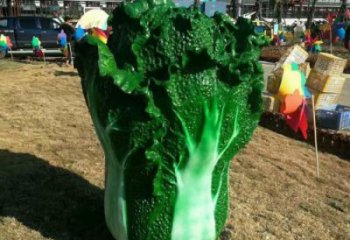 房地產(chǎn)大白菜雕塑廠家 仿真擺件 鍛造不銹鋼大白菜雕塑廠