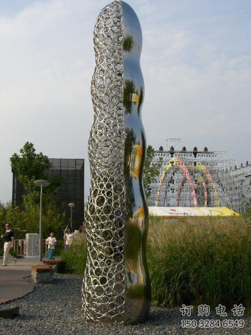 大型花生雕塑廠家 鍛造小品 定做不銹鋼花生雕塑廠