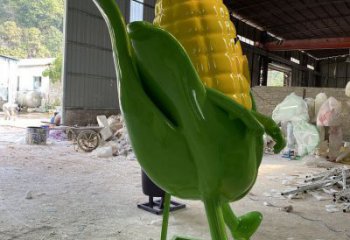 彩繪玉米雕塑廠家 創(chuàng)意擺件 街頭玉米雕塑廠