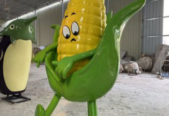 大型玉米雕塑廠家 鍛造小品 創意玉米雕塑定制