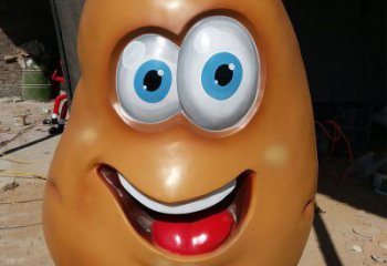 烤漆土豆雕塑廠家 戶外小品 公園土豆雕塑廠