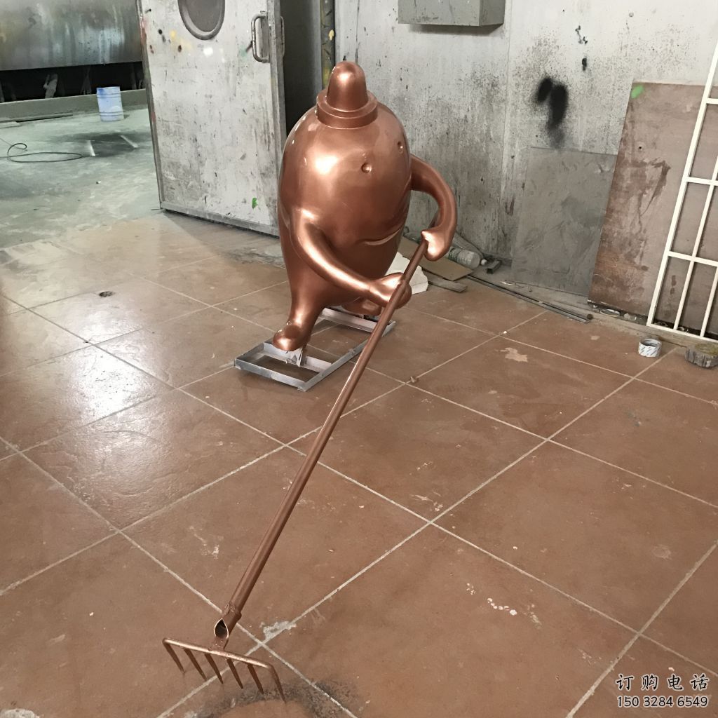 現(xiàn)代土豆雕塑廠家 大型別墅區(qū)擺件 抽象土豆雕塑定做