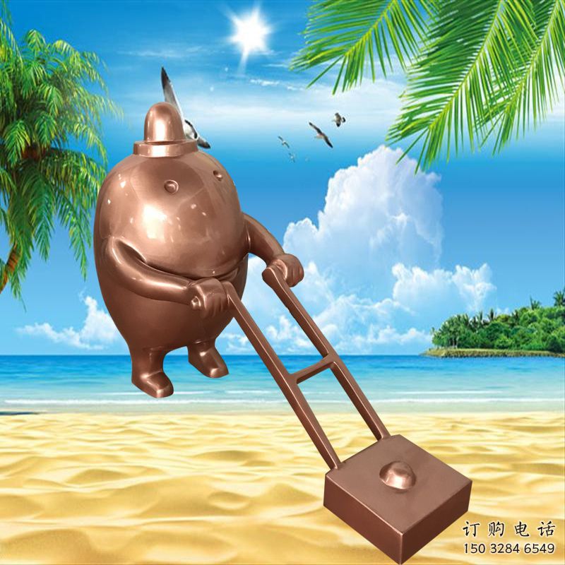 廣場土豆雕塑廠家 烤漆小品 抽象土豆雕塑生產