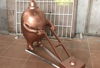 戶外土豆雕塑廠家 噴漆小品 創(chuàng)意土豆雕塑制作