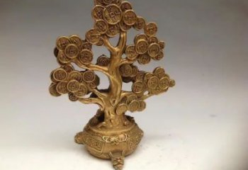 烤漆搖錢樹雕塑廠家 仿真小品 現(xiàn)代搖錢樹雕塑價(jià)格