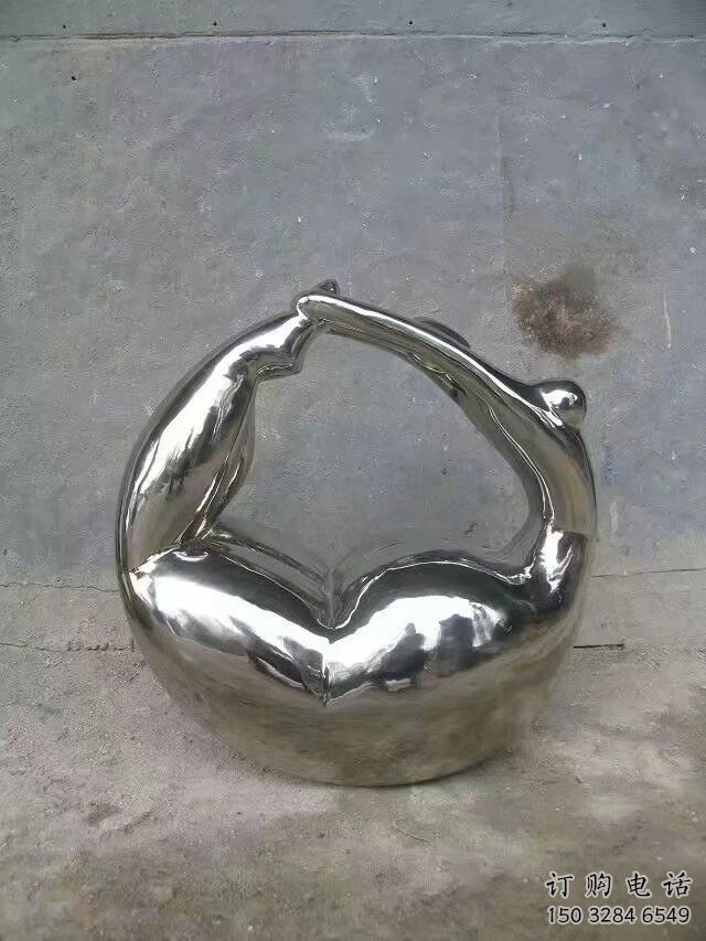 鏡面女人體雕塑廠家 大型擺件 戶外不銹鋼女人體雕塑廠