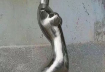 異形女人體雕塑廠家 現代小品 創意不銹鋼女人體雕塑廠