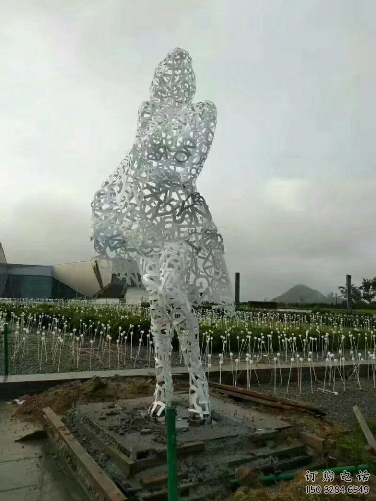 抽象少女雕塑廠家 現(xiàn)代小品 大型不銹鋼少女雕塑報(bào)價(jià)