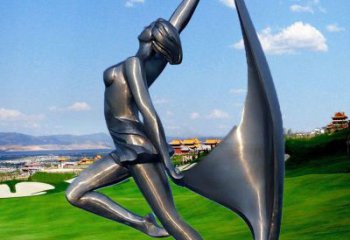 抽象女性雕塑廠家 公園小品 廣場不銹鋼女性雕塑廠