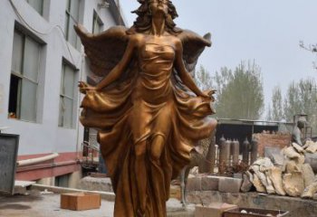 步行街天使雕塑廠家 游樂(lè)場(chǎng)小品 歐式不銹鋼天使雕塑價(jià)格