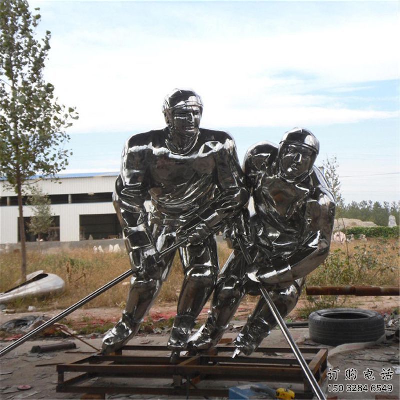 中式老頭雕塑廠家 現(xiàn)代公園小品  鏡面不銹鋼老頭雕塑廠